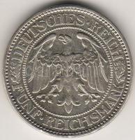 Német Birodalom/D.Reich/Weimarer Rep. 1929A 5RM "Eichbaum" ezüst/Silber T/Erh:vz-