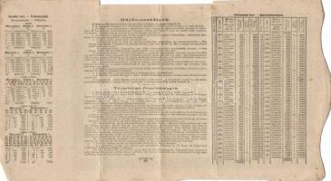 Budapest 1882. "Magyar szent korona országainak vörös-kereszt egylete" Kisorsolási kötvény 5Ft-ról osztrák pecséttel T:III