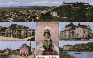 13 db régi délkelet-európai városképes lap: Bosznia-Hercegovina (4), Szerbia (3), Horvátország (3), ...