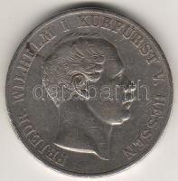 Német államok/Deutsches Staaten/Hessen-Kassel 1854 Friedrich Wilhelm I. 3 u. 1/2 G  ezüst/Silber T/Erh:3 Kratzer, R.F karcolás ph.