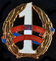 ~1980. "1 millió 250 ezer kilométer balesetmentesen" felcsavarozható kitüntető jelvény T:2