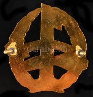 ~1980. "1 millió 250 ezer kilométer balesetmentesen" felcsavarozható kitüntető jelvény T:2