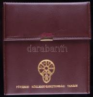 Rácz Edit (1936-) 1979. "Vezess Baleset Nélkül Mozgalom" Br emlékplakett (94mm) eredeti mű...