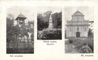 Maglód református és katolikus templom, Hősök szobra