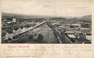 Eperjes Main street, Divald