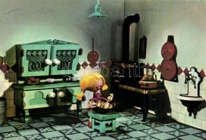 140 db főként modern motívum lap, pár régi képeslap, üdvözlőlap / 140 pieces of modern motive greeti...