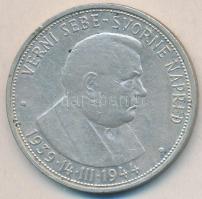 Szlovákia 1944. 50K Ag "Függetlenség 5. évfordulója" T:2-
Slovakia 1944 50 Korun Ag "...