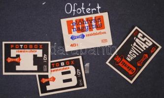 8 db kartonlapra ragasztott gyufacímkék, témák szerint: Vác, Berva, Népszámlálás, Erdészbál, stb, pá...