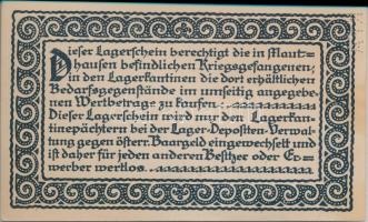 Ausztria / Mauthausen / hadifogolytábor ~1916. 2h T:I-(fo.)
Austria / Mauthausen / war prison camp ~...