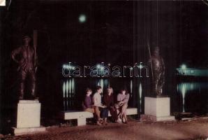 114 db modern magyar városlap, 1 db Sopron leporello / 114 pieces of modern hungarian city cards, leporello card of Sopron