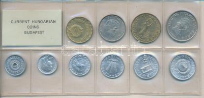 1983. 2f-20Ft 10db klf érmés forgalmi sor fóliatokban T:1