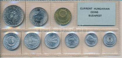 1979. 2f-10Ft 9db klf érmés forgalmi sor fóliatokban T:1