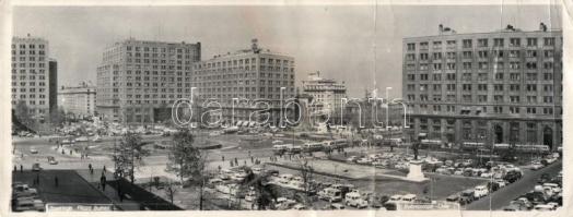 44 db modern, nagyméretű magyar és külföldi városképes lap, benne több leporello és képeslapsorozat ...