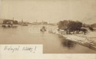 3 db régi városképeslap: Budapest, Tét / 3 pieces of old city postcards