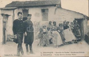 Thessaloniki, Vardar district, Cretian police (pinhole)