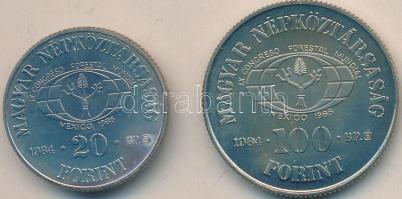 1984. 20Ft + 100Ft "FAO" pár T:BU