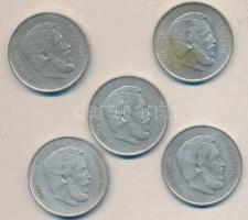 1947. 5Ft Ag "Kossuth" (5x) T:2,2-