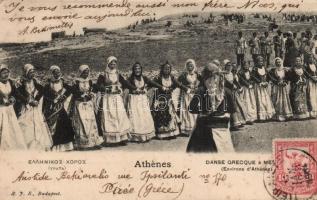 Greek folklore from Athens, Görög folklór Athénből