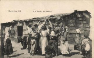 1916 Macedonian folklore, poverty