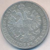 Ausztria/magyar verdejel 1859B 1FL Ag T:3