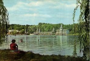 72 db modern lap érdekes bélyegzésekkel, főként magyar városképes lapok / 72 pieces of modern cards ...