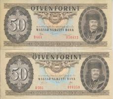 1969-80-86-89. 50Ft (4x) + 1975. 20Ft + 1980. 20Ft T:II,III