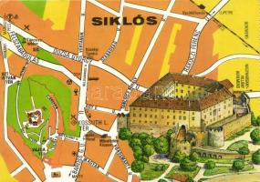 20 db modern, magyar térkép lap / 20 modern, Hungarian map cards