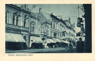 Eszék Capuchin street, Croatian newspaper