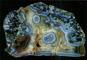 43 db modern képeslap: ásványok / 43 modern postcards: minerals