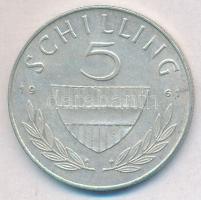 Ausztria 1961. 5Sch Ag T:2 Austria 1961. 5 Schilling Ag C:XF
