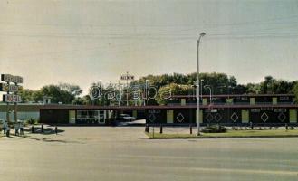 32 db modern képeslap, amerikai hotelek, '50-'70-es évek / 32 modern postcards, American h...