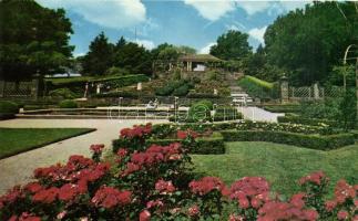 20 db modern, észak-amerikai képeslap: kertek, parkok / 20 modern North American postcards: gardens,...