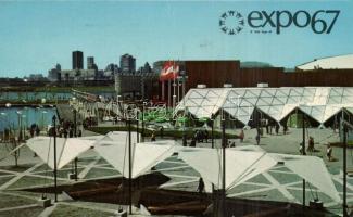 8 db modern képeslap: New York World's Fair 1964-1965 (5); Montréal Expo 67 (3)