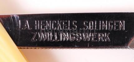 Sollingeni borbély tétel: 2 olló, egy borotva / Sollingen barber lot