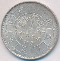 Nepál 1937. 50P Ag T:2 Nepal 1937. 50 Paisa Ag C:XF