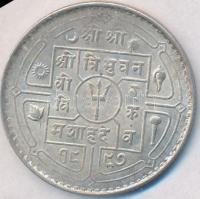 Nepál 1937. 50P Ag T:2
Nepal 1937. 50 Paisa Ag C:XF