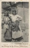 Gypsy girls, Macedonia, folklore