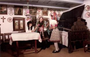 29 db modern, magyar folklórlap / 29 modern, Hungarian folklore cards