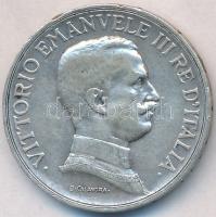 Olaszország 1917. 1L Ag T:2- Italy 1917. 1 Lira Ag C:VF