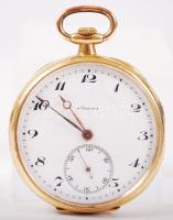 cca 1900 Orion Chronometre 18K arany (Au) tokos zsebóra, kiválóan működik / 
Pocket watch with 18 ca...