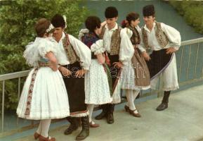 18 db modern, magyar folklórlap / 18 modern, Hungarian folklore cards