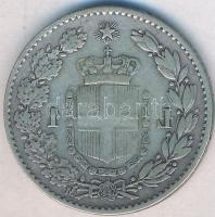 Olaszország 1887M 1L Ag "I. Umberto" T:3
Italy 1887M 1 Lira Ag "Umberto I" C:F