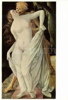 40 db modern, erotikus témájú képeslap, főleg festményreprodukciók / 40 modern, erotic postcards, ma...