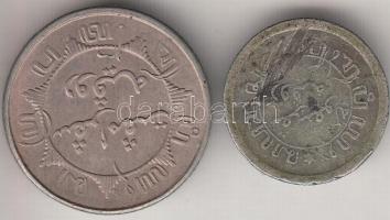 Holland Kelet-India 1941. 1/4G Ag + 1920. 1/10G Ag T:2,3
Netherlands East Indies 1941. 1/4 Gulden Ag...