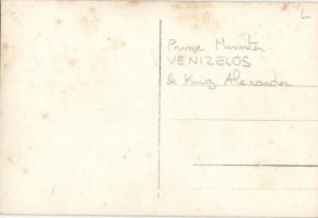 Eleftherios Venizelos, King Alexander, photo (fl)