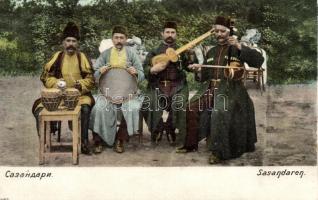 Sasandar musicians, folklore