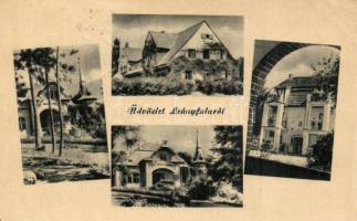 40 db modern, fekete-fehér magyar városképes lap, '40-'60-as évek / 31 modern, black and white Hungarian postcards, 1940-1960