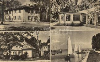 39 db modern, fekete-fehér Balaton képeslap / 39 modern, black and white Balaton cards