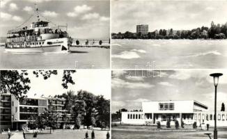 39 db modern, fekete-fehér Balaton képeslap / 39 modern, black and white Balaton cards