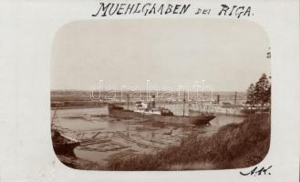 Vecmilgravis, Mühlgraben (Riga) port, photo